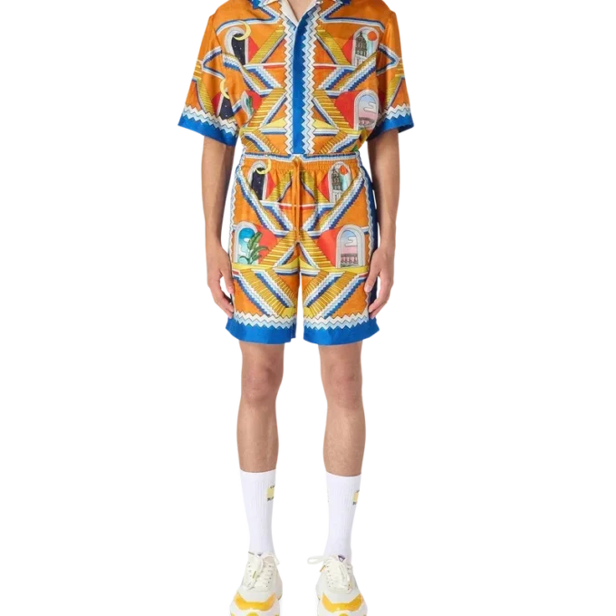 Escalier Infini Silk Shorts