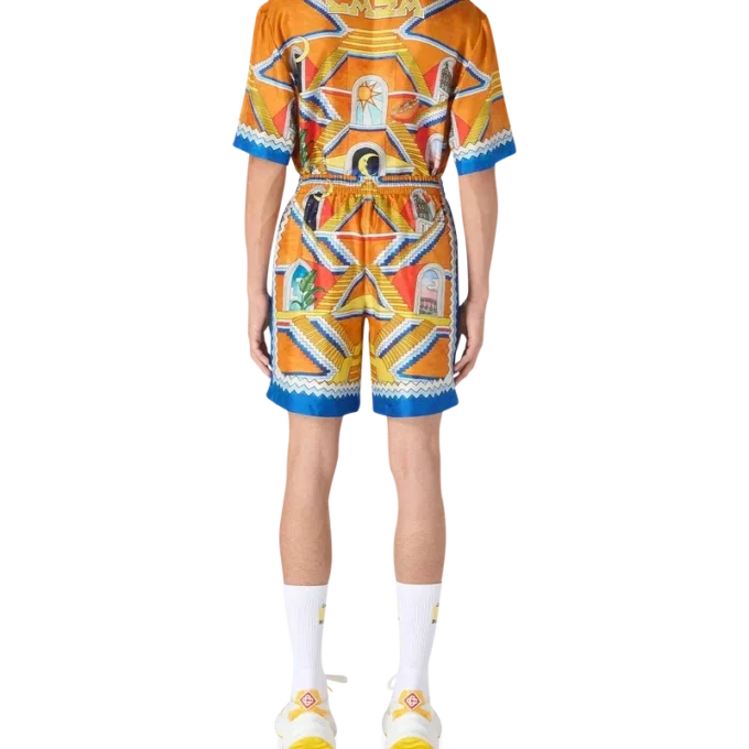 Escalier Infini Silk Shorts