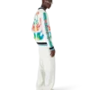 Flame Laurel Cotton Knit Casa Club Jacket Flame Laurel Cotton Knit Casa Club Jacket