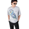 Flaming Tennis Ball Oversized Short Sleeve Short Sleeve T-Shirt Flaming Tennis Ball Oversized Short Sleeve Short Sleeve T-Shirt