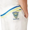 Flaming Tennis Club Icon Silk Shorts