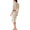 Flower Lace Knit Skirt Flower Lace Knit Skirt