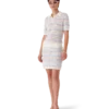 Flower Stripe Cotton Crochet Polo Flower Stripe Cotton Crochet Polo