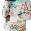 Flowers Long Sleeve Silk Twill Shirt