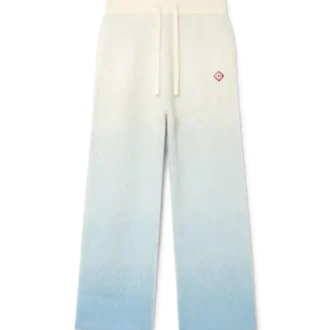 Fluffy Gradient Mohair Trousers