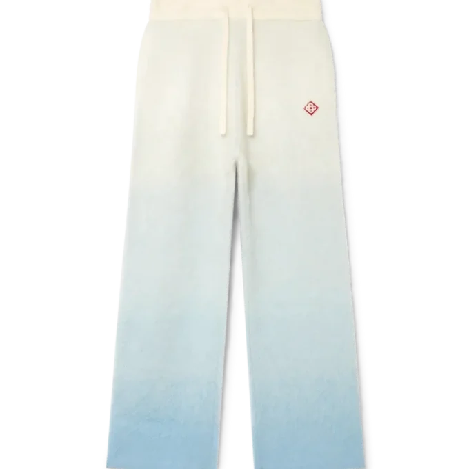Fluffy Gradient Mohair Trousers Fluffy Gradient Mohair Trousers