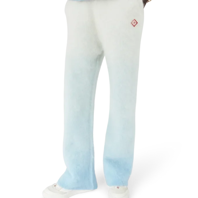 Fluffy Gradient Mohair Trousers Fluffy Gradient Mohair Trousers