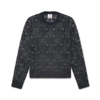 Fluffy Monogram Jumper