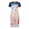 Galactic Connection Mesh Short Sleeve Dress Galactic Connection Mesh Short Sleeve Dress