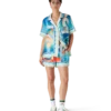 Galaxy Court Silk Shorts