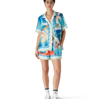 Galaxy Court Silk Shorts