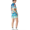 Galaxy Court Silk Shorts