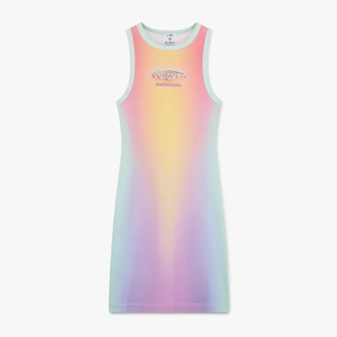 Glass Gradient Maxi Tank Dress Glass Gradient Maxi Tank Dress