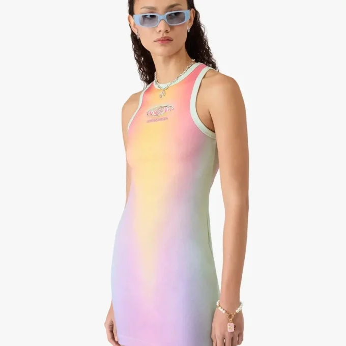 Glass Gradient Maxi Tank Dress Glass Gradient Maxi Tank Dress
