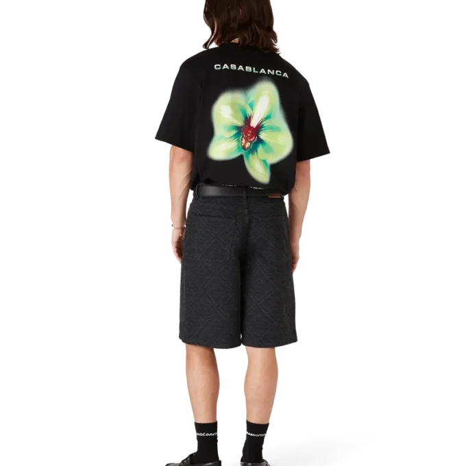 Glitch Orchid Oversized Short Sleeve T-Shirt Glitch Orchid Oversized Short Sleeve T-Shirt