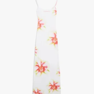 Glitch Orchid Soft Ribbed Maxi Dress Glitch Orchid Soft Ribbed Maxi Dress