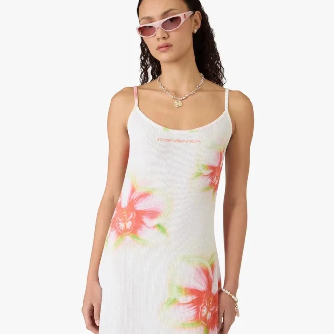 Glitch Orchid Soft Ribbed Maxi Dress Glitch Orchid Soft Ribbed Maxi Dress