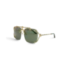 Gold & Green the Pilot Sunglasses