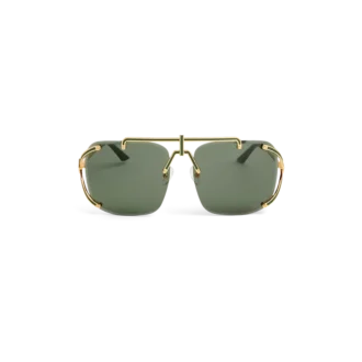Gold & Green the Pilot Sunglasses