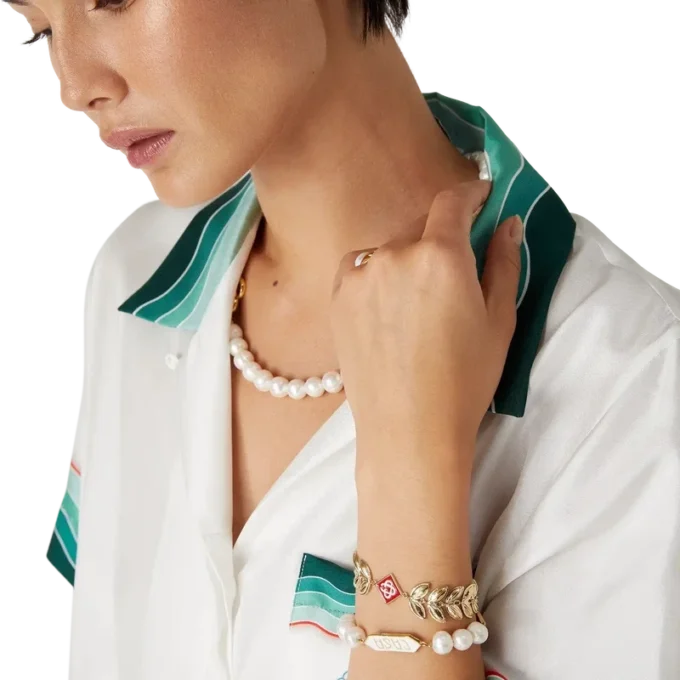 Gold Laurel Leaf Bracelet Gold Laurel Leaf Bracelet