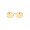 Gold & Red the Pilot Sunglasses