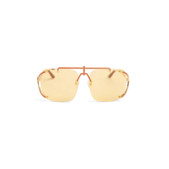 Gold & Red the Pilot Sunglasses