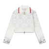 Gradient Heart Monogram Towelling Jacket Gradient Heart Monogram Towelling Jacket