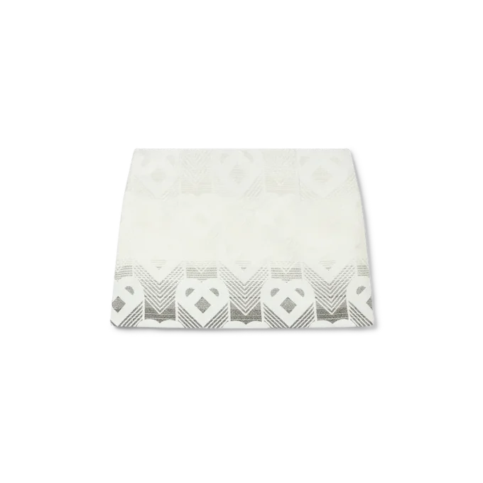 Gradient Heart Monogram Towelling Mini Skirt
