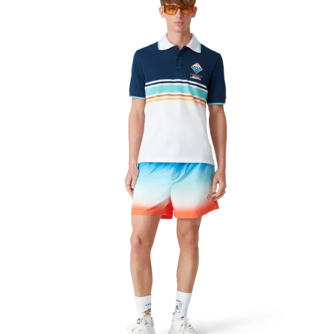 Gradient Jacquard Swim Shorts Gradient Jacquard Swim Shorts