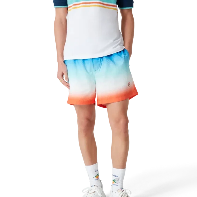 Gradient Jacquard Swim Shorts Gradient Jacquard Swim Shorts