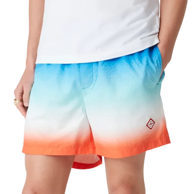 Gradient Jacquard Swim Shorts Gradient Jacquard Swim Shorts