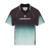 Gradient Monogram Jacquard Short Sleeve Football Shirt Gradient Monogram Jacquard Short Sleeve Football Shirt