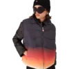 Gradient Nylon Puffer Gilet Gradient Nylon Puffer Gilet