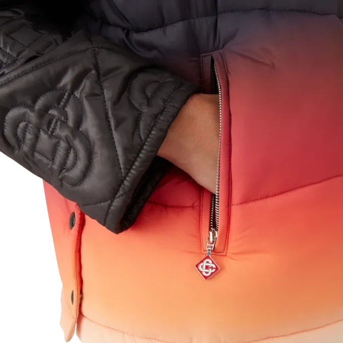 Gradient Nylon Puffer Gilet Gradient Nylon Puffer Gilet