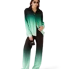 Gradient Ping Pong Jacquard Long Sleeve Silk Shirt Gradient Ping Pong Jacquard Long Sleeve Silk Shirt