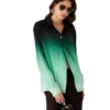 Gradient Ping Pong Jacquard Long Sleeve Silk Shirt Gradient Ping Pong Jacquard Long Sleeve Silk Shirt