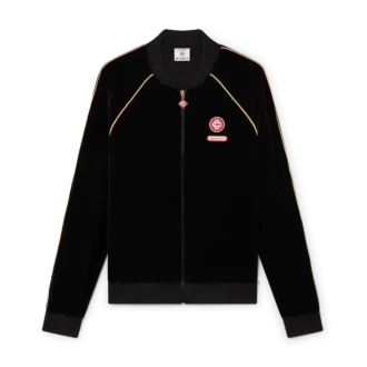 Gradient Piping Velour Track Jacket Gradient Piping Velour Track Jacket