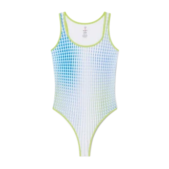Gradient Printed Swimsuit