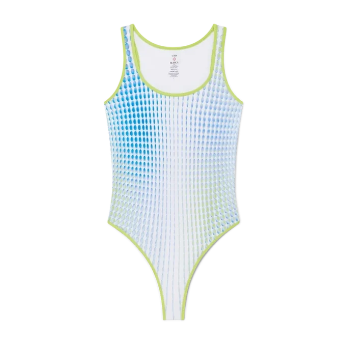 Gradient Printed Swimsuit