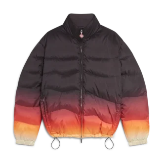 Gradient Quilted Puffer Jacket