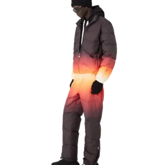 Gradient Quilted Puffer Jacket