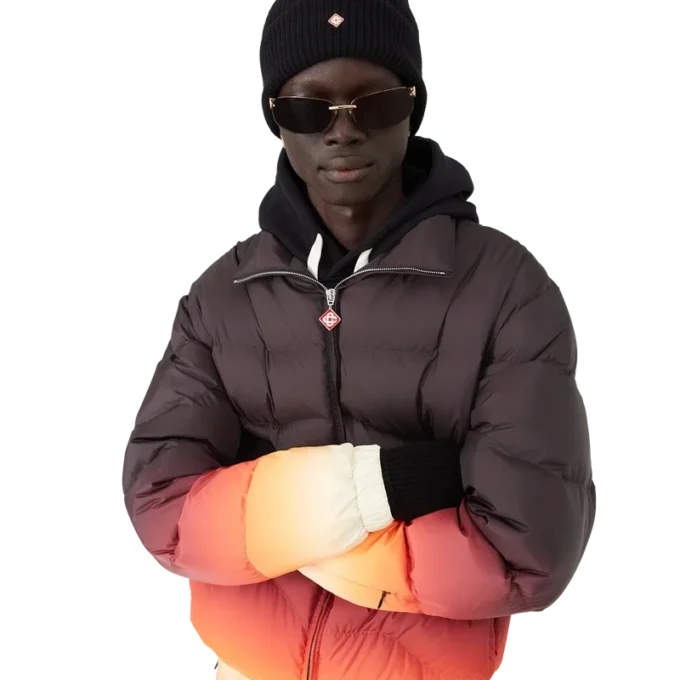 Gradient Quilted Puffer Jacket Gradient Quilted Puffer Jacket