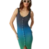 Gradient Rib Dress