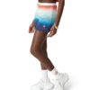 Gradient Shirred Shorts