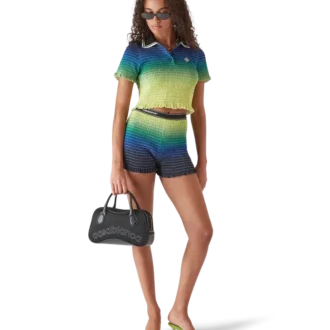 Gradient Short Sleeve Polo Shirt
