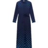 Gradient Silk Shirt Dress Gradient Silk Shirt Dress
