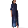 Gradient Silk Shirt Dress Gradient Silk Shirt Dress