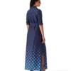 Gradient Silk Shirt Dress Gradient Silk Shirt Dress