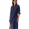 Gradient Silk Shirt Dress Gradient Silk Shirt Dress