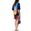 Gradient Silk Short Sleeve Shirt Gradient Silk Short Sleeve Shirt